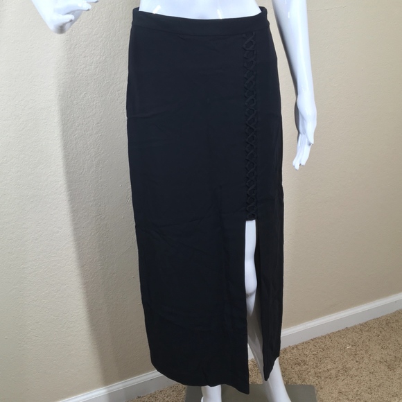 A.L.C. Lace-Up Pencil Skirt - Picture 1 of 8